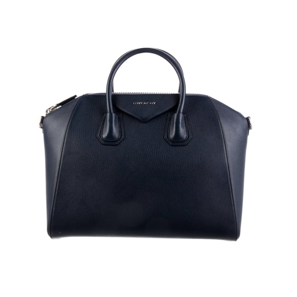 GIVENCHY Dark Navy Medium Antigona Bag - Picture 5 of 6
